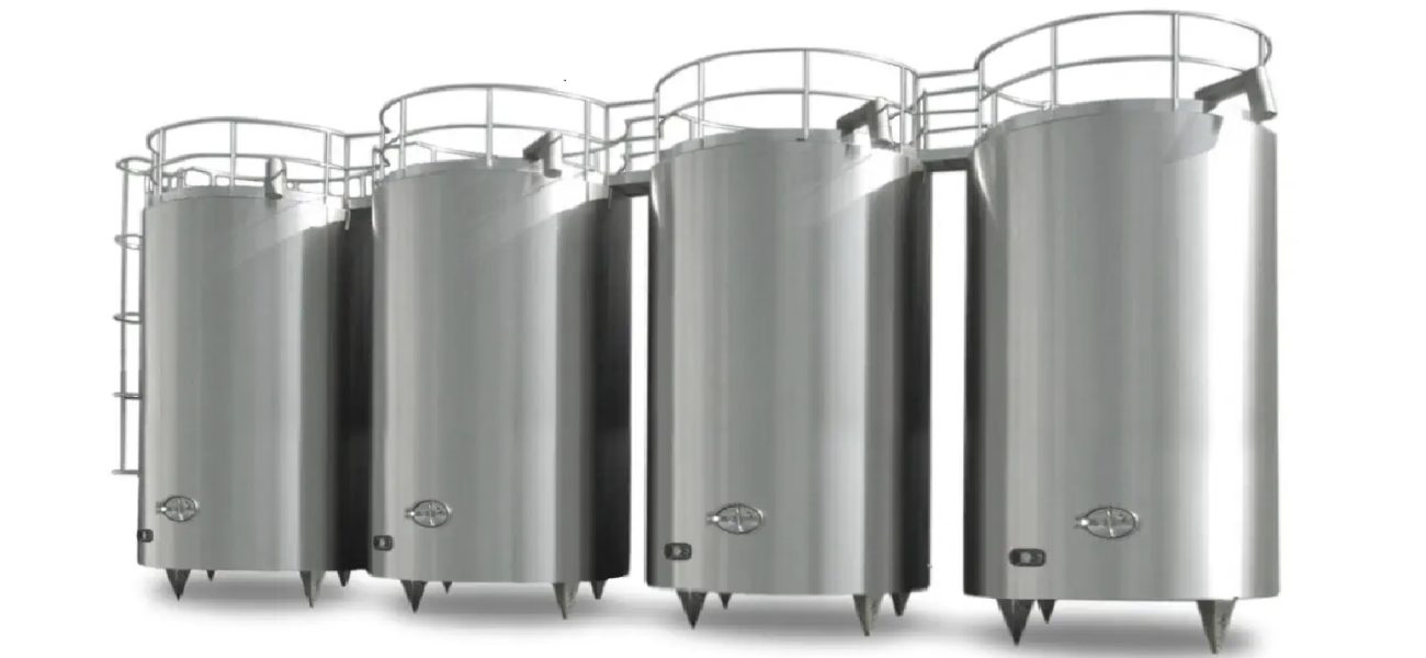 Réception et cuverie industrielle