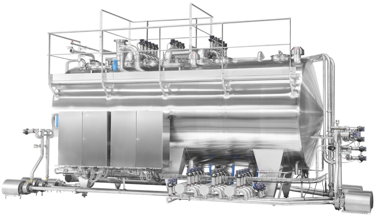 Station de nettoyage en place