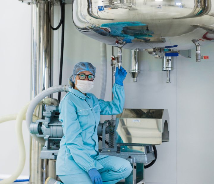 Nettoyage cuve industrielle